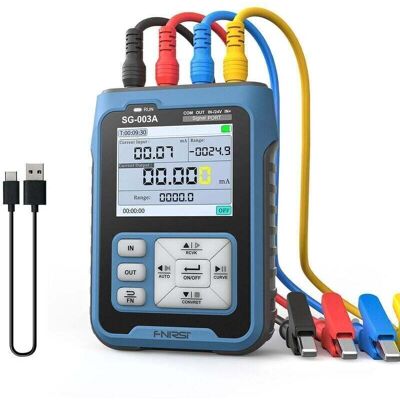 ODIPIE 0-10V 4-20mA Signal Generator – 2.4" TFT LCD Screen – Programmable PWM Output – 0.1% Accuracy – 3000mAh Lithium Battery - 4-20mAh ODIPIE 0-10V 4-20mA Signal Generator – 2.4" TFT LCD Screen – Programmable PWM Output – 0.1% Accuracy – 3000mAh Lithium Battery - 4-20mAh