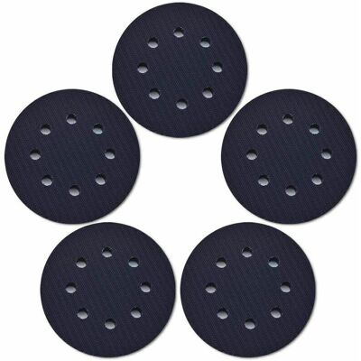 TEHTUY 125mm Soft Sanding Pad, Soft Sanding Pad, Interface Cushion Pad, Suitable for Pneumatic and Electric Self-Cleaning Polishers (8 Holes) TEHTUY 125mm Soft Sanding Pad, Soft Sanding Pad, Interface Cushion Pad, Suitable for Pneumatic and Electric Self-Cleaning Polishers (8 Holes)