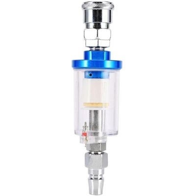 TEHTUY 1/4" oil-water separator kit with air filter and lubricator, moisture trap for compressors and professional pneumatic tools TEHTUY 1/4" oil-water separator kit with air filter and lubricator, moisture trap for compressors and professional pneumatic tools