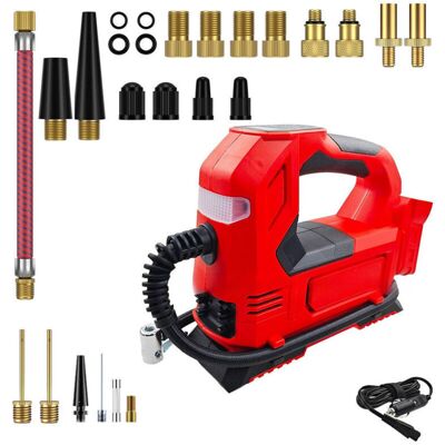 TEHTUY 150 PSI Compressor for Milwaukee M18 Battery, Electric Air Pump, Car Compressor with LED Digital Display TEHTUY 150 PSI Compressor for Milwaukee M18 Battery, Electric Air Pump, Car Compressor with LED Digital Display