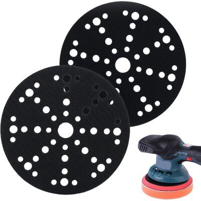 TEHTUY 2-Piece 150mm Protective Pad Set with 49 Holes, Protective Pads for Mirka Abranet 150mm, Festool, Bosch, Dewalt, Self-Adhesive Protective Backing for TEHTUY 2-Piece 150mm Protective Pad Set with 49 Holes, Protective Pads for Mirka Abranet 150mm, Festool, Bosch, Dewalt, Self-Adhesive Protective Backing for