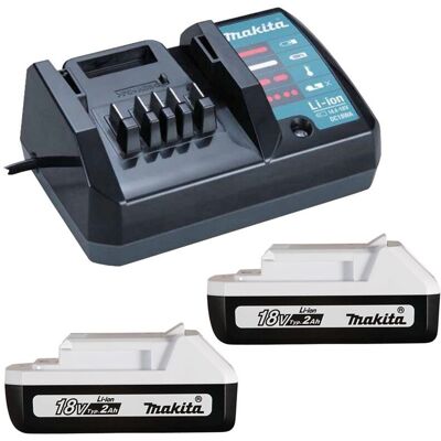 2 X Makita BL1820G 18v G-Series 2.0ah Lithium Ion Battery + DC18WA Charger 2 X Makita BL1820G 18v G-Series 2.0ah Lithium Ion Battery + DC18WA Charger