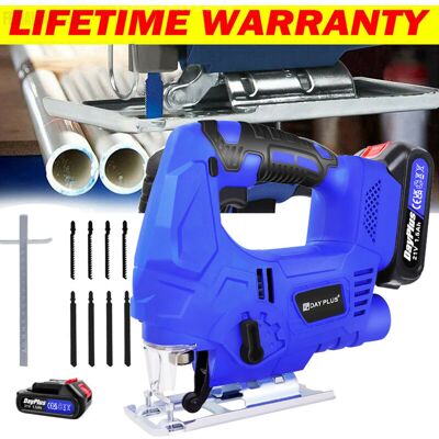 Briefness - 21V Electric Cordless Jigsaw Jig Saw Cut for Bevel Cutting Woodworking led Laser Briefness - 21V Electric Cordless Jigsaw Jig Saw Cut for Bevel Cutting Woodworking led Laser