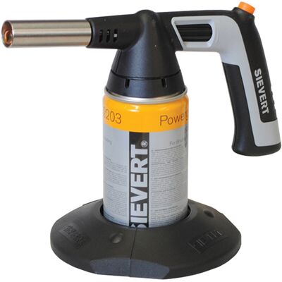 Portable Handyjet Soldering and Welding Torch with Piezo Ignition, Includes EU Burner and Replacement Cartridge by SIEVERT Portable Handyjet Soldering and Welding Torch with Piezo Ignition, Includes EU Burner and Replacement Cartridge by SIEVERT