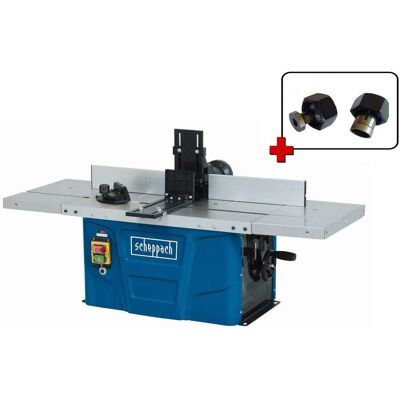 230v Bench / Shaper Router Table Scheppach Hf50 + Collet Spindle 1/2" 1/4" 230v Bench / Shaper Router Table Scheppach Hf50 + Collet Spindle 1/2" 1/4"