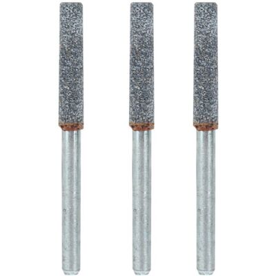 TEHTUY 3-Piece Chainsaw Adjuster for Grinding Burrs, Oregon Sharpening Stones, Diamond Stone File, 4mm, 532 Inches, Sharpening Tool TEHTUY 3-Piece Chainsaw Adjuster for Grinding Burrs, Oregon Sharpening Stones, Diamond Stone File, 4mm, 532 Inches, Sharpening Tool
