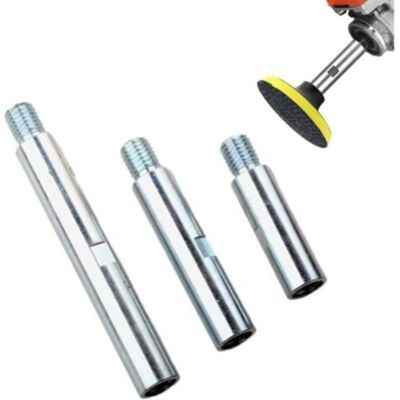 MCBOSON 3 Pieces M14 Stainless Steel Angle Grinder Extension Rod, Angle Grinder Extension Rod Connecting Rod for Polishing Machines Cars Polishing Pads MCBOSON 3 Pieces M14 Stainless Steel Angle Grinder Extension Rod, Angle Grinder Extension Rod Connecting Rod for Polishing Machines Cars Polishing Pads