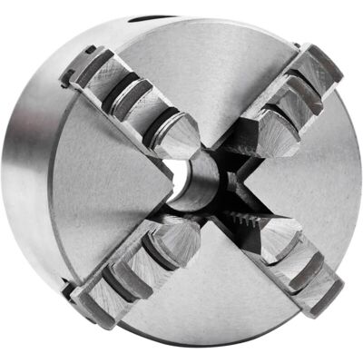 4 Jaw Self-Centering Lathe Chuck 80 mm Steel Vidaxl 4 Jaw Self-Centering Lathe Chuck 80 mm Steel Vidaxl