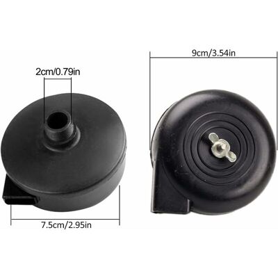 DEWDAT 4 Pieces Air Compressor Muffler Filter,20mm Compressor Muffler Thread Air Compressor Muffler Filter Muffler Exhaust Filter for Air Compressor DEWDAT 4 Pieces Air Compressor Muffler Filter,20mm Compressor Muffler Thread Air Compressor Muffler Filter Muffler Exhaust Filter for Air Compressor