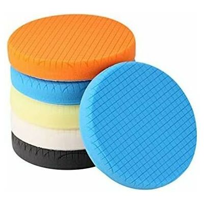 HOOPZI 5 Pieces 150mm Auto Polishing Kit, Polishing Sponge Polishing Polishing Machine Polisher Grinding Machine Car Polishing Polisher Grinding Machine HOOPZI 5 Pieces 150mm Auto Polishing Kit, Polishing Sponge Polishing Polishing Machine Polisher Grinding Machine Car Polishing Polisher Grinding Machine