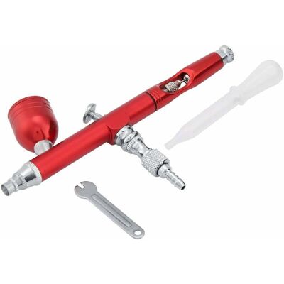 HOOPZI 7CC Airbrushing System Kit with Intake Connector Painting Tool Multifunctional Dual Action Airbrush Kit Airbrush Compressor Spray Art Paint Gun Kit HOOPZI 7CC Airbrushing System Kit with Intake Connector Painting Tool Multifunctional Dual Action Airbrush Kit Airbrush Compressor Spray Art Paint Gun Kit