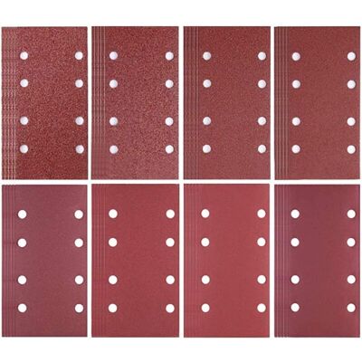 AOUGO 80 Sanding Sheets for Sander, 93 x 185 mm Sanding Sheets for Sanding Paper, Mouse Sanding Paper for Bosch Multi-Sander, 40/60/80/120/180/240/320/400 AOUGO 80 Sanding Sheets for Sander, 93 x 185 mm Sanding Sheets for Sanding Paper, Mouse Sanding Paper for Bosch Multi-Sander, 40/60/80/120/180/240/320/400