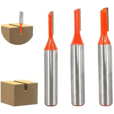 MCBOSON 8mm Shank Straight Router Bit, Groove Milling Cutter, Router Milling Accessories, Woodworking Tool, Milling Drill Bits for Woodworking, Cutting MCBOSON 8mm Shank Straight Router Bit, Groove Milling Cutter, Router Milling Accessories, Woodworking Tool, Milling Drill Bits for Woodworking, Cutting