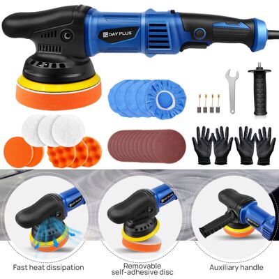 Dayplus - 980W Electric Car Polisher Kit Buffer Sander Variable Speed Polishing Machine uk Dayplus - 980W Electric Car Polisher Kit Buffer Sander Variable Speed Polishing Machine uk