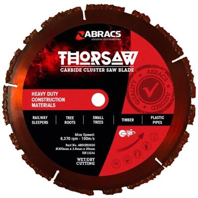Abracs - ABDCB23020 230mm x 22mm Thorsaw Carbide tip Blade Abracs - ABDCB23020 230mm x 22mm Thorsaw Carbide tip Blade