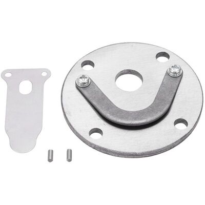 TEHTUY Air compressor valve plate, U-shaped tongue, metal part, replacement accessory, 3/8 inch, 45x47mm TEHTUY Air compressor valve plate, U-shaped tongue, metal part, replacement accessory, 3/8 inch, 45x47mm