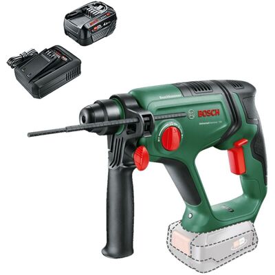 Bosch 06039D6000 UniversalHammer 18V Rotary Hammer Drill + 4AH Battery Kit Bosch 06039D6000 UniversalHammer 18V Rotary Hammer Drill + 4AH Battery Kit