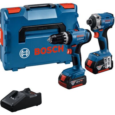 Bosch PRO Cordless Impact Driver/Wrench UK 18V GSB + GDR + 1x4Ah + GAL L-Boxx Bosch PRO Cordless Impact Driver/Wrench UK 18V GSB + GDR + 1x4Ah + GAL L-Boxx
