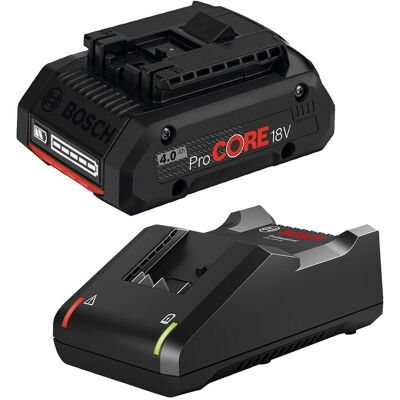 Bosch - 1600A016GB ProCORE gba 18v 4.0Ah Lithium Ion Battery & Charger Kit Bosch - 1600A016GB ProCORE gba 18v 4.0Ah Lithium Ion Battery & Charger Kit