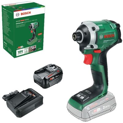 Bosch 18v Brushless Impact Driver UniversalImpactDrive 18V-210 + 4AH Battery Bosch 18v Brushless Impact Driver UniversalImpactDrive 18V-210 + 4AH Battery
