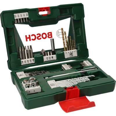Bosch 2607017314 48-Piece V-Line Tin Drill Bit Screwdriver Bit Set Magnetic Bosch 2607017314 48-Piece V-Line Tin Drill Bit Screwdriver Bit Set Magnetic