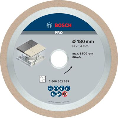 Bosch Model 2608602635 - Diamond Cutting Disc for Ceramic Bosch Model 2608602635 - Diamond Cutting Disc for Ceramic