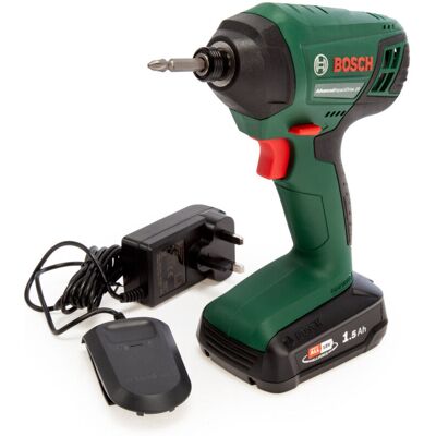 Bosch AdvancedImpactDrive 18 Cordless 18v Impact Driver Power4ALL - 1 x Battery Bosch AdvancedImpactDrive 18 Cordless 18v Impact Driver Power4ALL - 1 x Battery