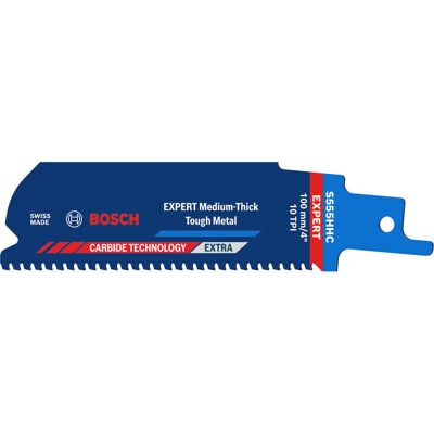 Bosch EXPERT Medium-Thick Tough Metal S555HHC Blade 2608902319 Bosch EXPERT Medium-Thick Tough Metal S555HHC Blade 2608902319