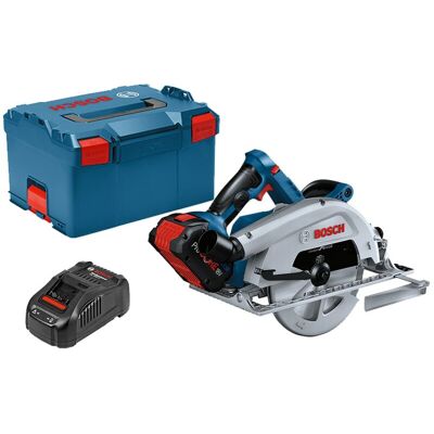 Bosch - gks 18V-68 c Bi-Turbo Brushless Circular Saw + lboxx + 1x 5.5Ah Battery Bosch - gks 18V-68 c Bi-Turbo Brushless Circular Saw + lboxx + 1x 5.5Ah Battery