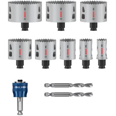 Bosch Hole saws sets PRO Multi Material PC Plus Hole Saw Set 11 pcs 2608594430 Bosch Hole saws sets PRO Multi Material PC Plus Hole Saw Set 11 pcs 2608594430