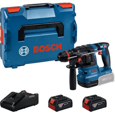 Bosch PRO Cordless Rotary Hammer with ONECHUCK GBH 18V-22 X L-Boxx 136 0611924170 Bosch PRO Cordless Rotary Hammer with ONECHUCK GBH 18V-22 X L-Boxx 136 0611924170