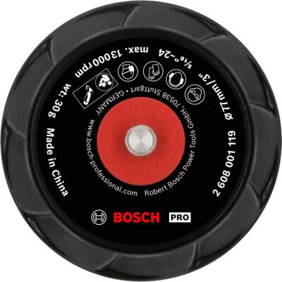 Bosch PRO Function sanding PRO Sanding Pad 77mm Hook and Loop 2608001119 Bosch PRO Function sanding PRO Sanding Pad 77mm Hook and Loop 2608001119