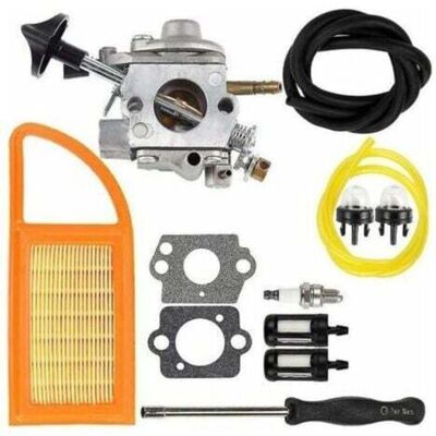 MCBOSON Br 600 Carburetor Air Filter Fuel Carb Repower Kit Compatible with Stihl Br500--TRIMEC MCBOSON Br 600 Carburetor Air Filter Fuel Carb Repower Kit Compatible with Stihl Br500--TRIMEC