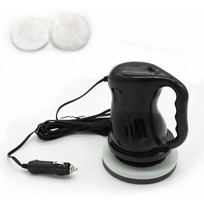 HOOPZI Car Polisher Machine, 40W Auto Electric Buffer Waxer, Portable Polishing Buffing Waxing Sander Machine Kit Set, Black HOOPZI Car Polisher Machine, 40W Auto Electric Buffer Waxer, Portable Polishing Buffing Waxing Sander Machine Kit Set, Black