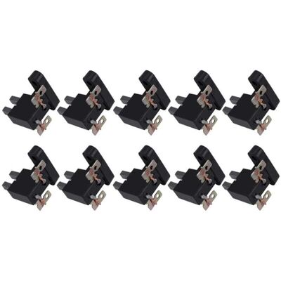 SNQ Carbon Brushes, Universal Carbon Brushes 10 PCS for GX390 4KW 5KW 7KW Generator SNQ Carbon Brushes, Universal Carbon Brushes 10 PCS for GX390 4KW 5KW 7KW Generator