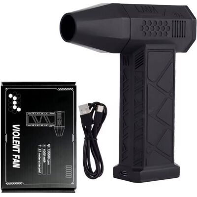 TORMATOR Compressed Air Blower, 130,000 RPM PC Blower with 8000mAh Battery, 3 Speeds, Powerful Electric Car Dust Blower TORMATOR Compressed Air Blower, 130,000 RPM PC Blower with 8000mAh Battery, 3 Speeds, Powerful Electric Car Dust Blower