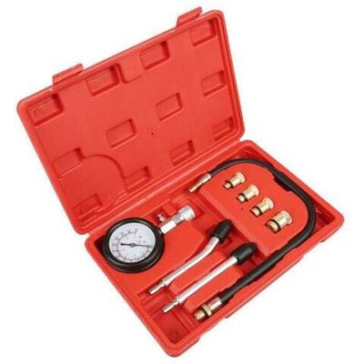Compressiometer Box Compressor Set Compression Tester for all Engines Two Test Modes: Bar and psi – Red Mumu Compressiometer Box Compressor Set Compression Tester for all Engines Two Test Modes: Bar and psi – Red Mumu
