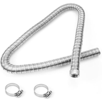 CSPARKV Car Parking Heater Exhaust Pipe 100cm x 24mm Exhaust Pipe for Power Generator Exhaust Pipe for Parking Heater CSPARKV Car Parking Heater Exhaust Pipe 100cm x 24mm Exhaust Pipe for Power Generator Exhaust Pipe for Parking Heater