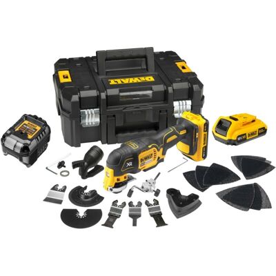 Dewalt - DCS355D2 18V xr Brushless Multi-Tool with Accessory Kit (2 x 2.0Ah Battery and Case) Dewalt - DCS355D2 18V xr Brushless Multi-Tool with Accessory Kit (2 x 2.0Ah Battery and Case)