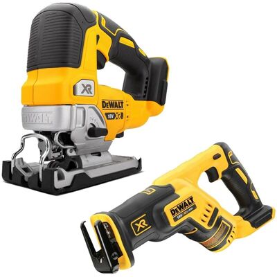 Dewalt - DCS334N 18v xr Cordless Brushless Top Handle Jigsaw & DCS367N Recip Saw Dewalt - DCS334N 18v xr Cordless Brushless Top Handle Jigsaw & DCS367N Recip Saw