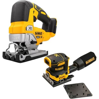 DeWalt DCS334N 18v XR Cordless Brushless Top Jigsaw & DCW200N Orbital Sander DeWalt DCS334N 18v XR Cordless Brushless Top Jigsaw & DCW200N Orbital Sander