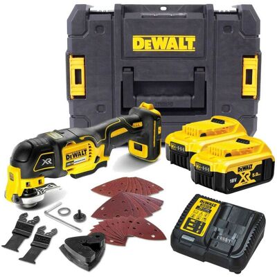Dewalt DCS356P2 18v XR Brushless 3 Speed Multi Tool + 29 Accessories 2x5.0ah Bat Dewalt DCS356P2 18v XR Brushless 3 Speed Multi Tool + 29 Accessories 2x5.0ah Bat