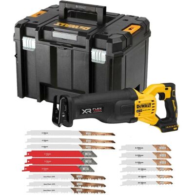 DeWalt DCS386NT 18v XR FlexVolt Advantage High Power Recip Saw Bare & 15 Blades DeWalt DCS386NT 18v XR FlexVolt Advantage High Power Recip Saw Bare & 15 Blades