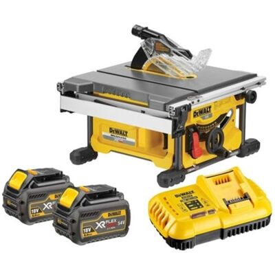 DeWalt DCS7485T2 54V XR Flexvolt Cordless Table Saw (2 x 6.0Ah Li-Ion Batteries & Charger) DeWalt DCS7485T2 54V XR Flexvolt Cordless Table Saw (2 x 6.0Ah Li-Ion Batteries & Charger)