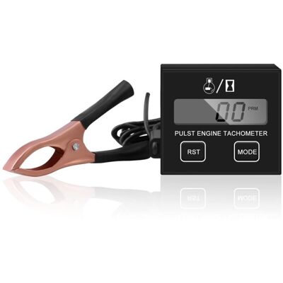 ODIPIE Digital tachometer for chainsaw, small inductive tachometer, waterproof engine tachometer, tachometer for motorcycle lawn mower ODIPIE Digital tachometer for chainsaw, small inductive tachometer, waterproof engine tachometer, tachometer for motorcycle lawn mower