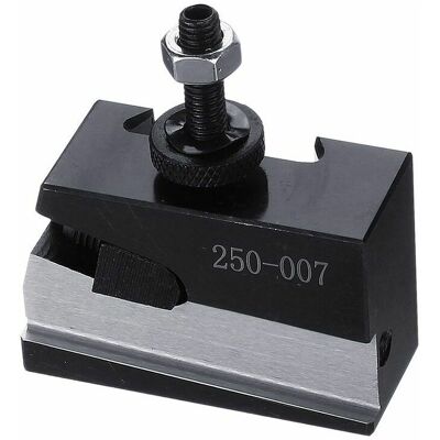 DEWDAT DMC-250-000 Mini-Wedge gib Type Quick Change Tools Post Tool Kit 250001-010 Tool Holder for Lathe Tools DEWDAT DMC-250-000 Mini-Wedge gib Type Quick Change Tools Post Tool Kit 250001-010 Tool Holder for Lathe Tools