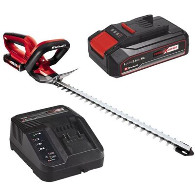 Einhell 18v PXC Cordless Hedge Trimmer Cutter 46cm +1 x 2.5Ah Battery + Charger Einhell 18v PXC Cordless Hedge Trimmer Cutter 46cm +1 x 2.5Ah Battery + Charger