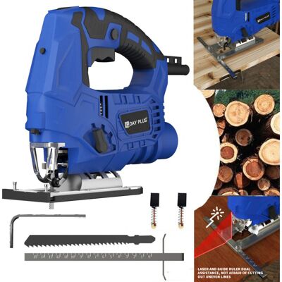 Dayplus - Electric Jigsaw Compact Saw Cutting Tool Laser Variable Speeds Wood Metal uk ship Dayplus - Electric Jigsaw Compact Saw Cutting Tool Laser Variable Speeds Wood Metal uk ship