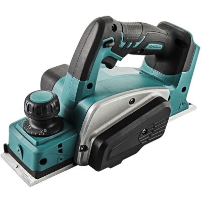 Electric Planer Cordless 18V Li-Ion Electric Planer Wood 82mm Width and 2mm Depth for Furniture DIY, Green Electric Planer Cordless 18V Li-Ion Electric Planer Wood 82mm Width and 2mm Depth for Furniture DIY, Green