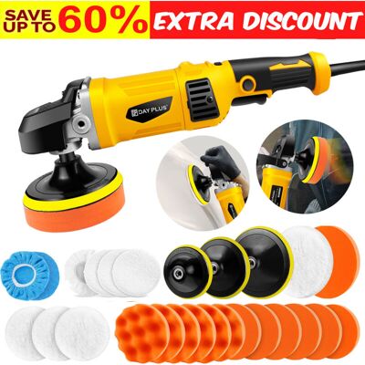 BRIEFNESS Electric Rotary Rotary Car Polisher Buffer Orbital Polishing Machine Wax Pads BRIEFNESS Electric Rotary Rotary Car Polisher Buffer Orbital Polishing Machine Wax Pads